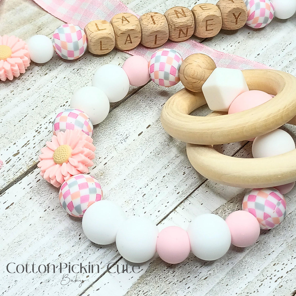Custom Pacifier Clips Safe Unique Baby Boy Girl Cute Moms Dads Gifts for Baby Baby Shower