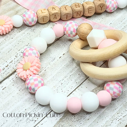 Custom Pacifier Clips Safe Unique Baby Boy Girl Cute Moms Dads Gifts for Baby Baby Shower