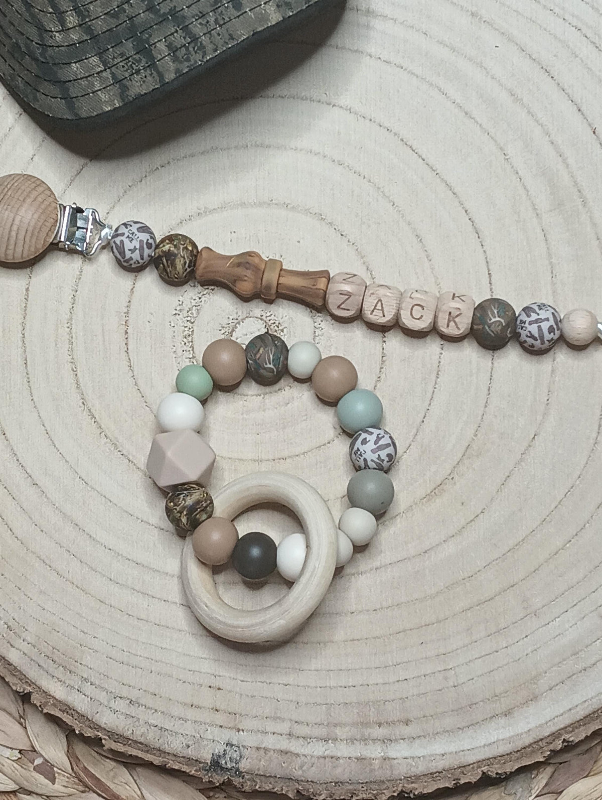 Duck Call Pacifier Clips Safe Unique Baby Boy Girl Cute Moms Dads Gifts for Baby Shower