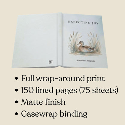 Pregnancy Journal for Expecting Moms | Guided Keepsake Journal | Baby Bump Memory Book | New Mom Gift | First Time Mom Gift