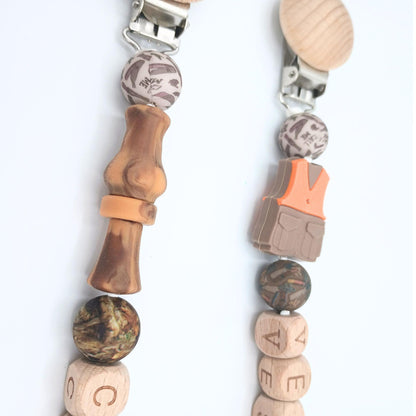Duck Call Pacifier Clips Safe Unique Baby Boy Girl Cute Moms Dads Gifts for Baby Shower