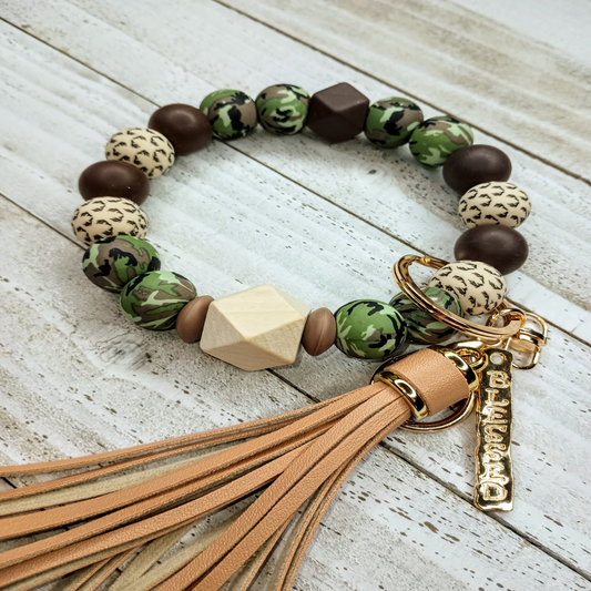 Camo Wristlet Keychain